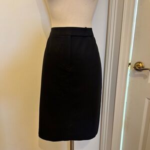 Talbots Classic Black Pencil Skirt